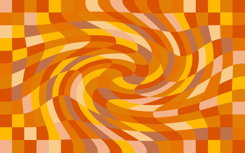 orange swirl